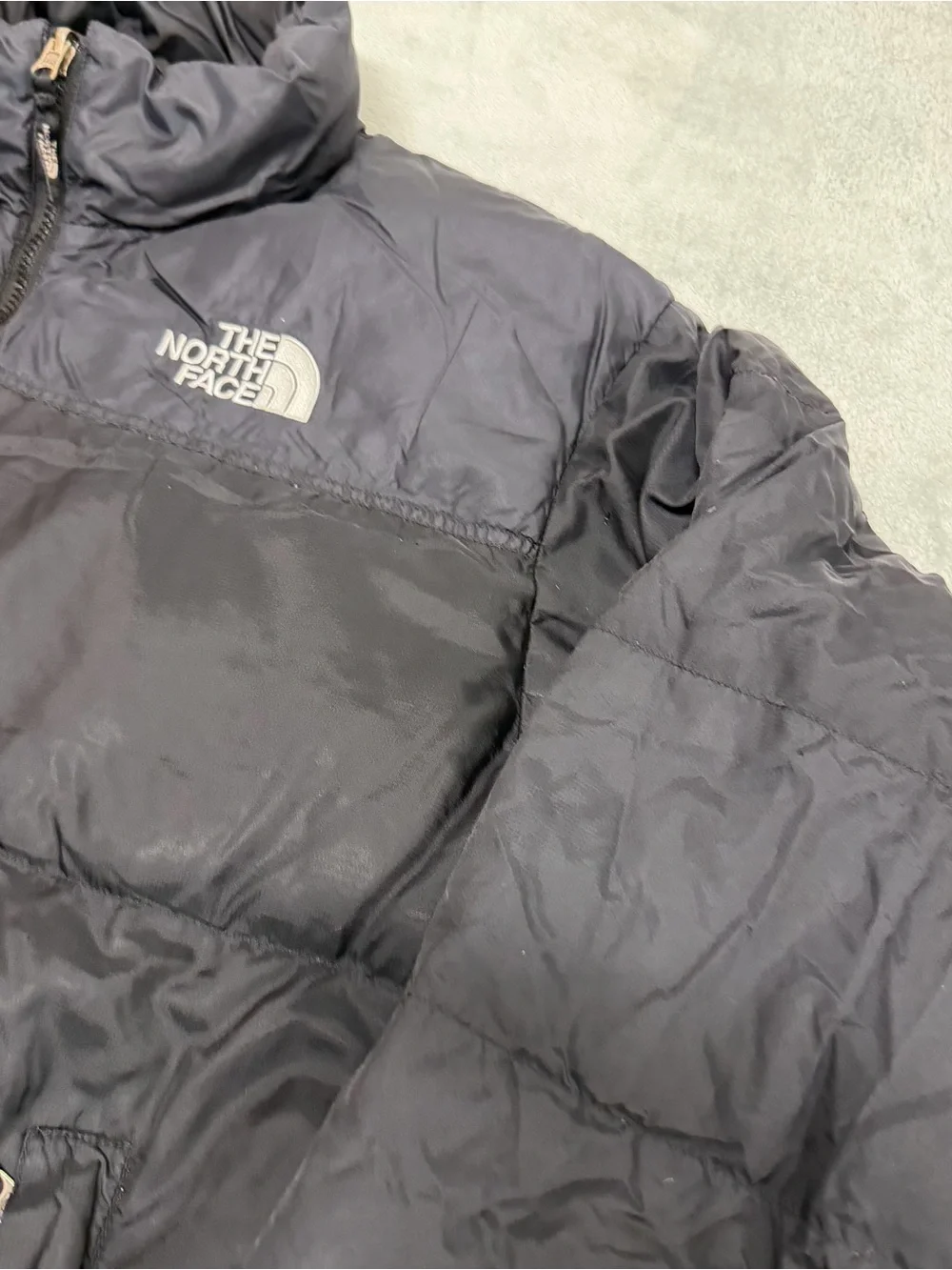 Vtg The North Face 700 Goose Down Nuptse Puffer Jacket Coat Mens XL *FLAWS*